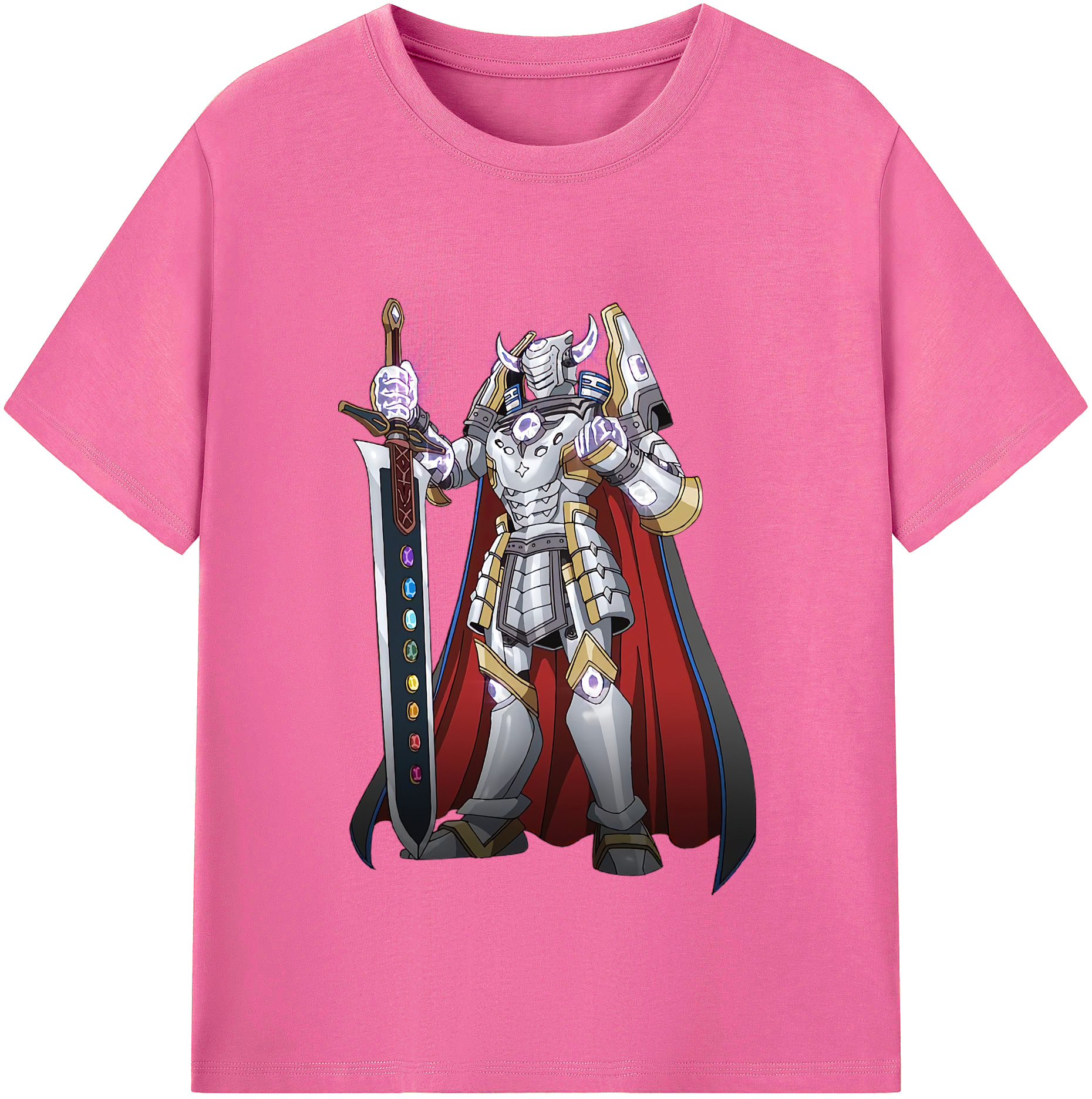 （画像用） 遊☆戯☆王 Yu-Gi-Oh! レディースカジュアルプリントTシャツ（綿100％）
